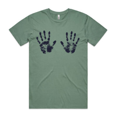 Hand prints Mens T-shirt Thumbnail