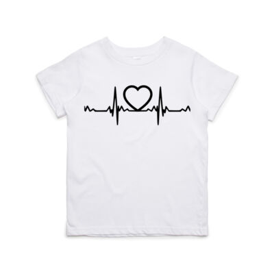 ECG Heart Kids / Youth Premium Tee - AS Colour, 3005/6 Youth Thumbnail