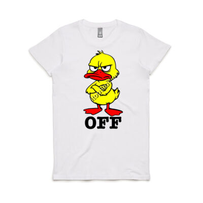 Duck OFF Women's Maple Tee - AS COLOUR, 4001 Maple Thumbnail